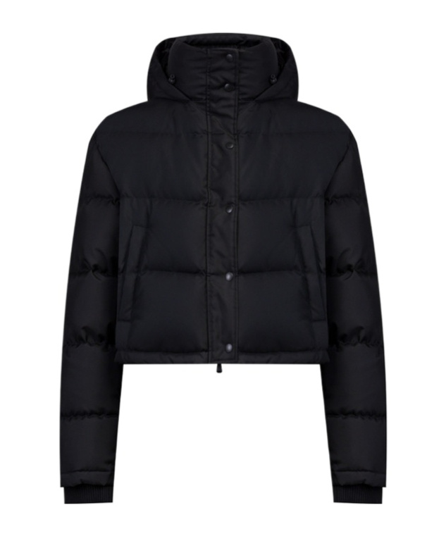 Wardrobe.nyc Hooded Quilted Down Jacket