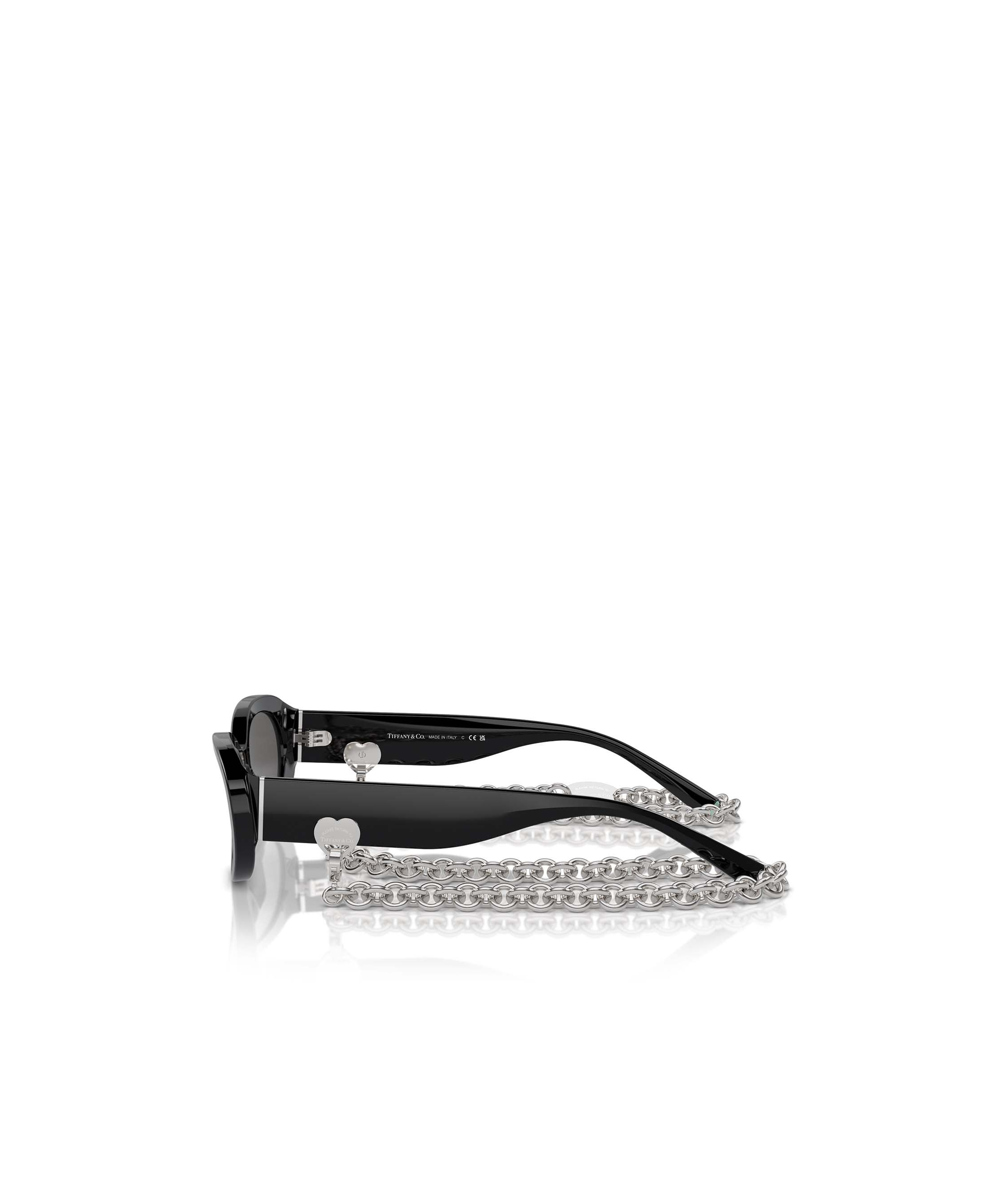 Tiffany & Co . Cat-eye Sunglasses With Chain Detail In Black