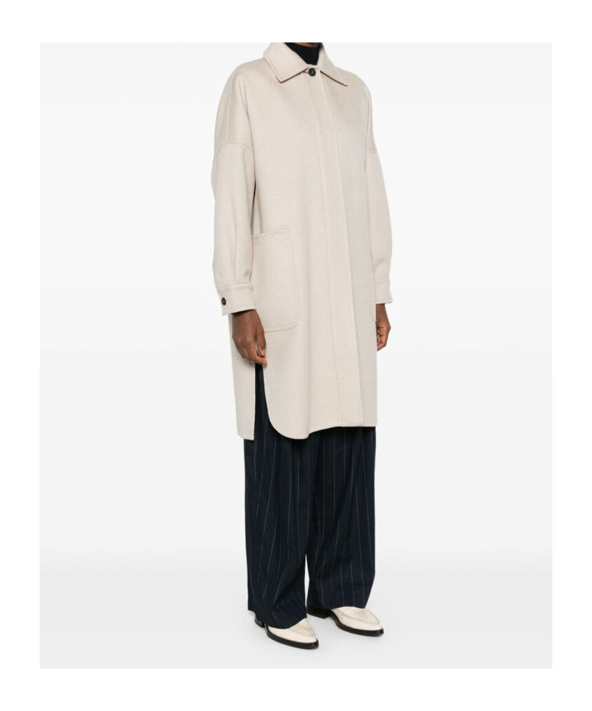 Max Mara Atelier Coats In White