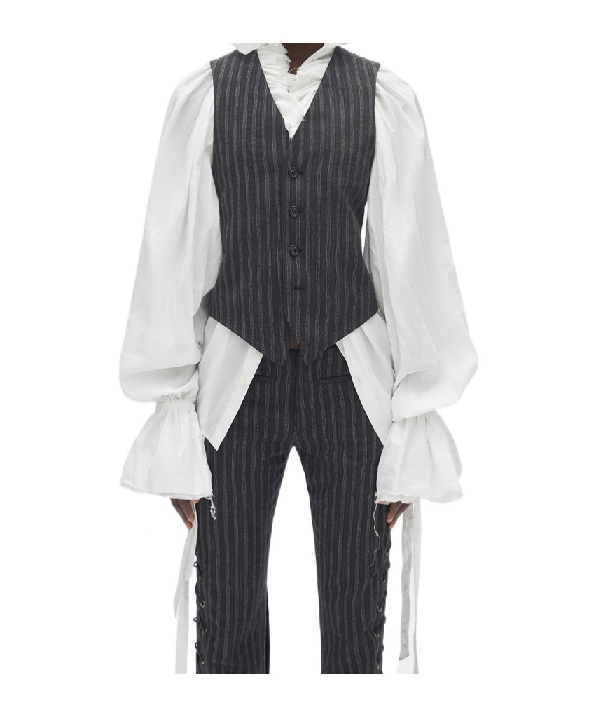 Ann Demeulemeester Stanse Classic Waistcoat In Multi