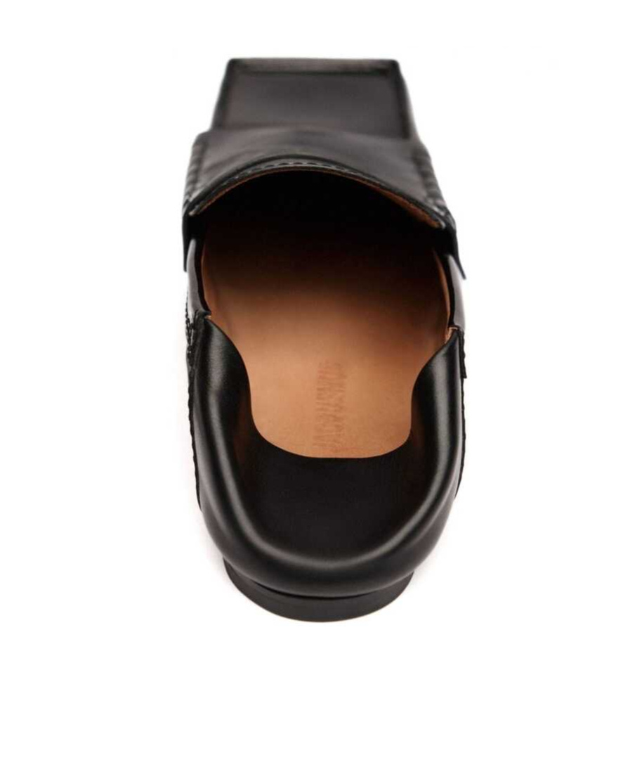 Jacquemus Les Mocassins Carre Shoes In Black