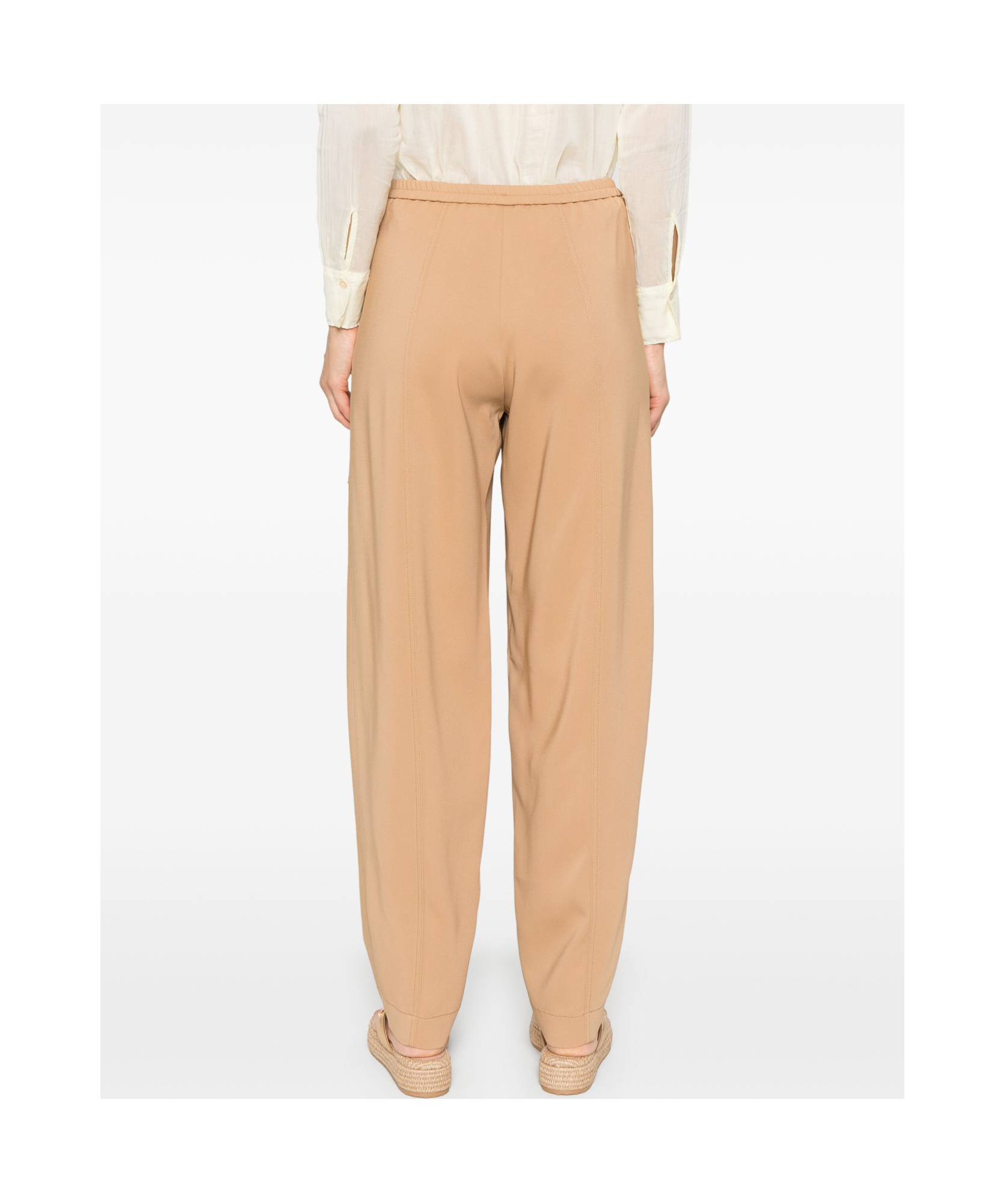 Forte Forte Tapered-leg Trousers In Nude