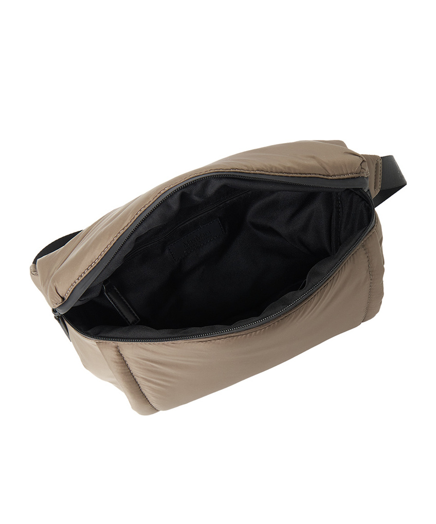 Max Mara Zippered Waist Pack In Brown