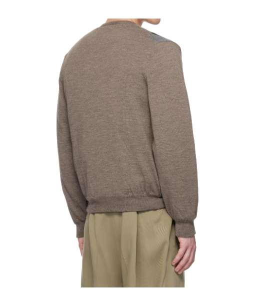 Magliano Rhombo-checked Knitted Cardigan In Gray
