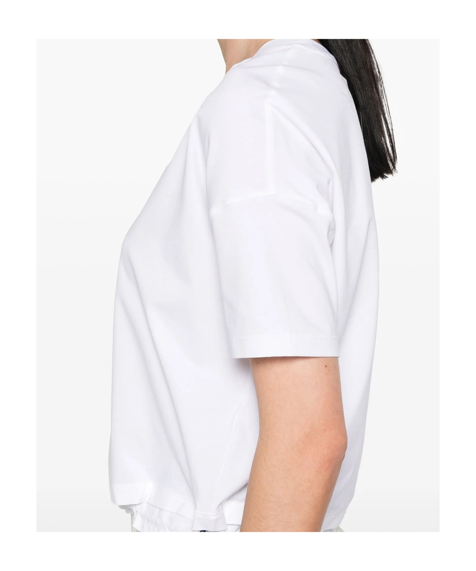 Herno Drawstring-hem T-shirt In White