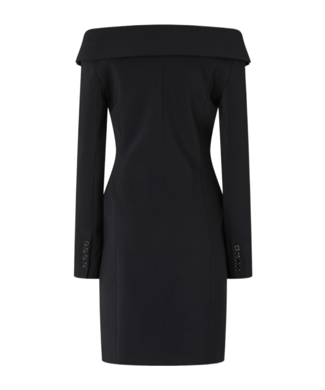 Pinko Rosemarie Stretch Crepe Dress In Black