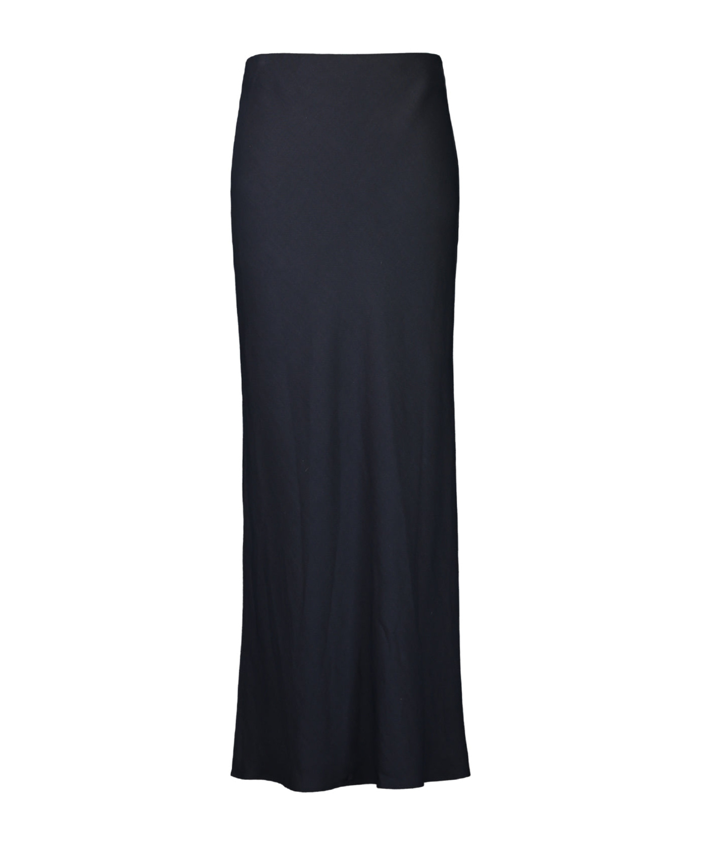 Brunello Cucinelli Twill Maxi Skirt In Black