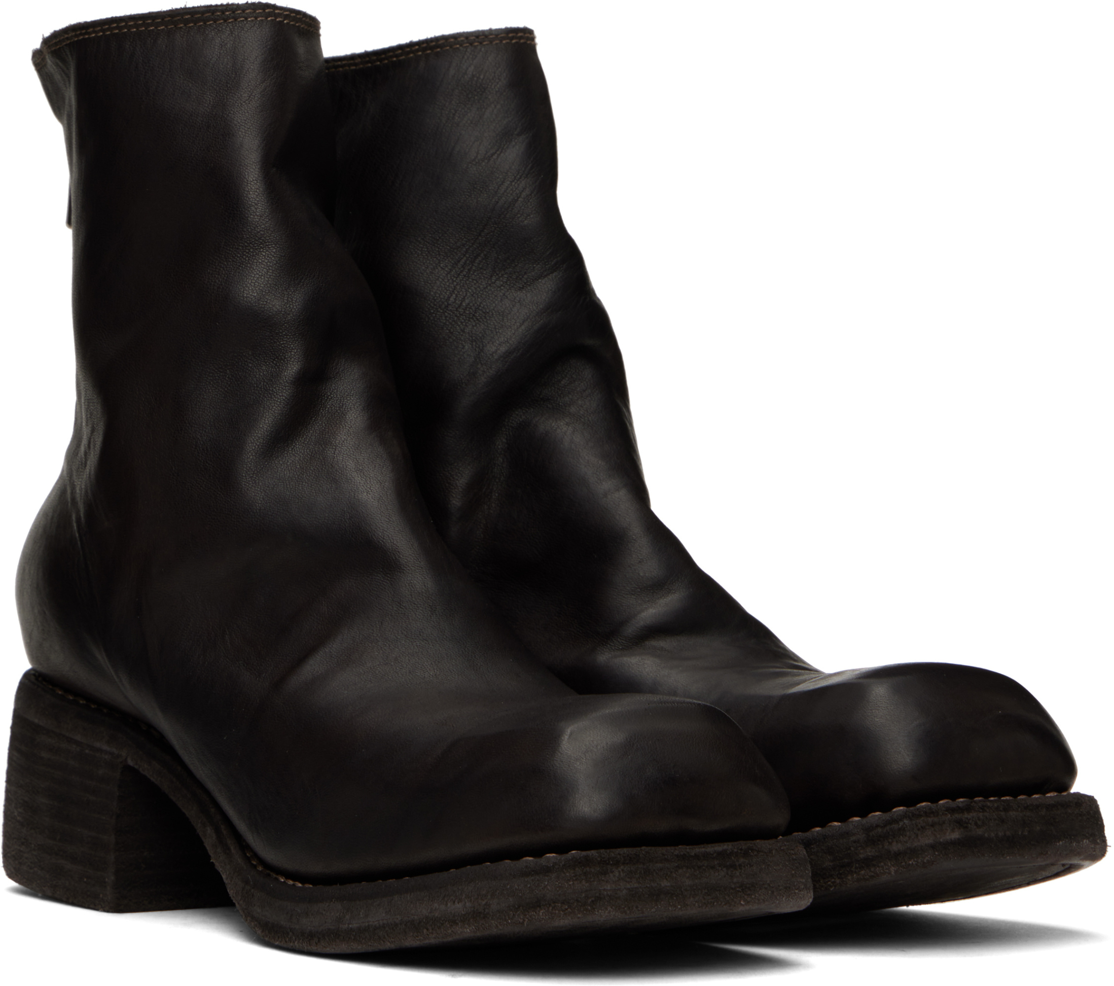 Guidi 9086 Ankle Boots In Multi