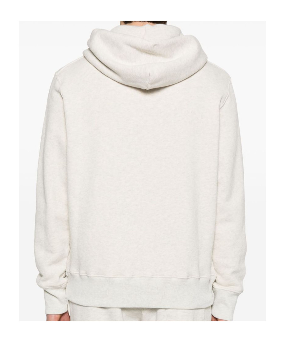 Shop Autry Embroidered-logo Hoodie In White