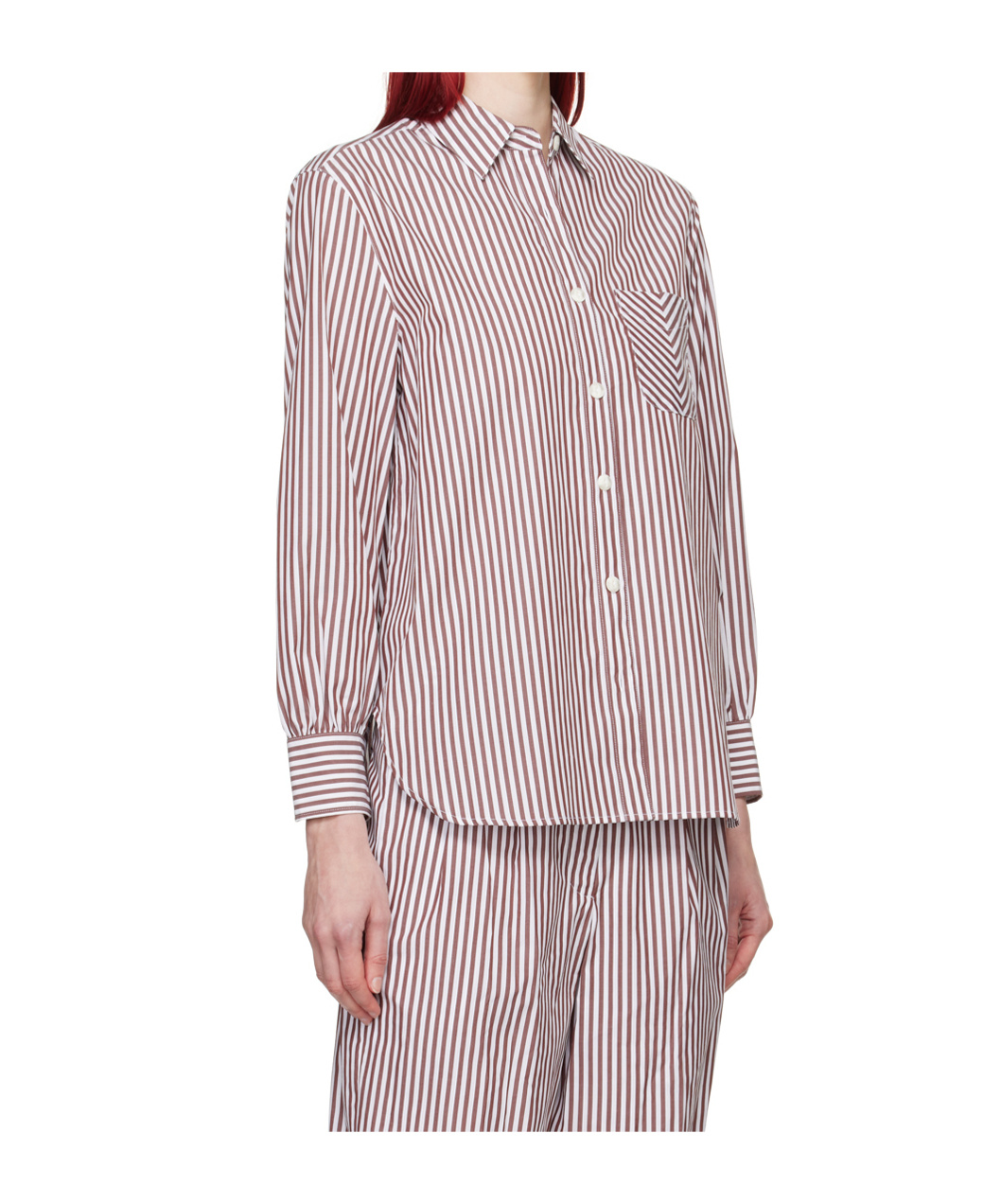 RAG & BONE LAPEL STRIPED SHIRT