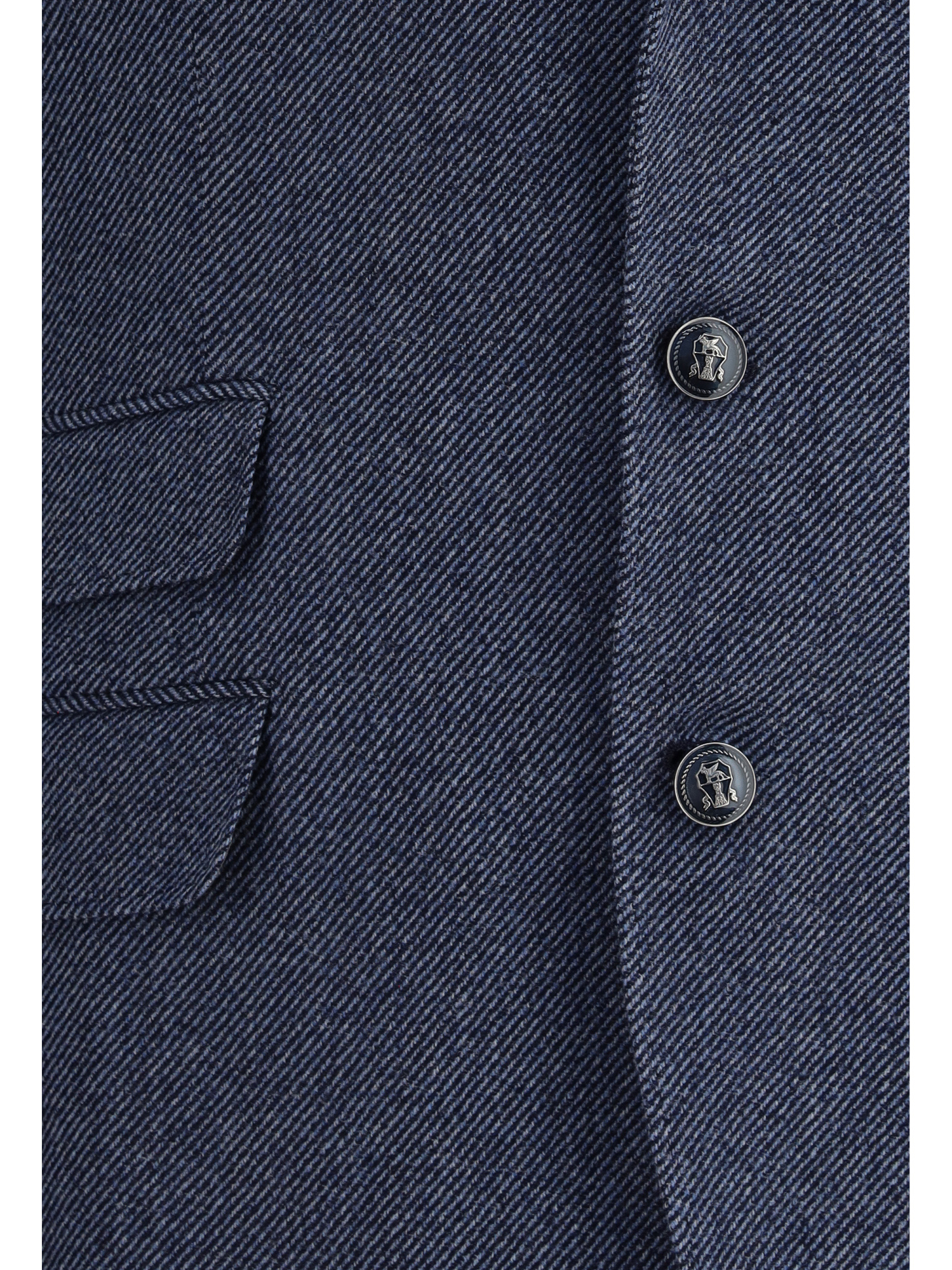 Brunello Cucinelli Men Wool Blazer Jacket