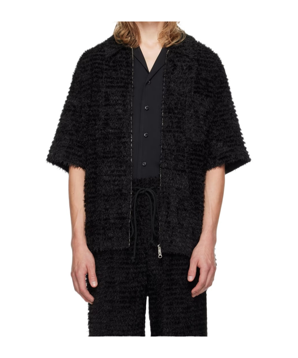 Shop Song For The Mute Zipper Shirt