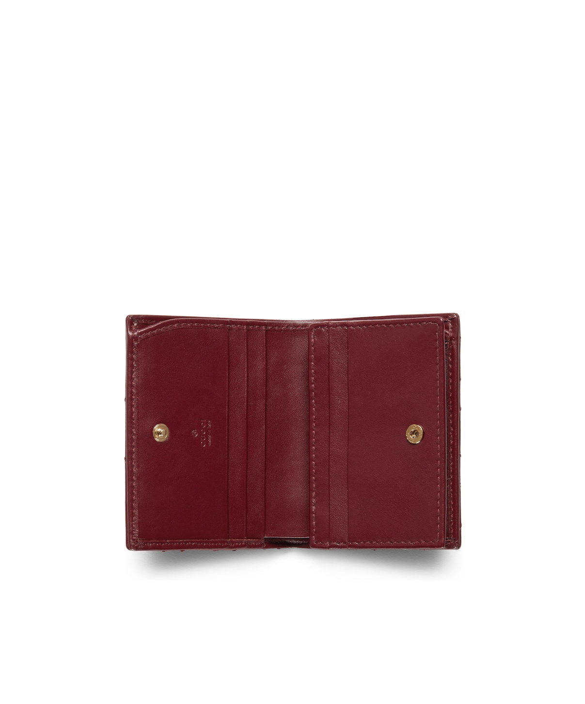 Gucci Womens Rosso Ancora/ros.anc Gg Marmont Leather Wallet In Red