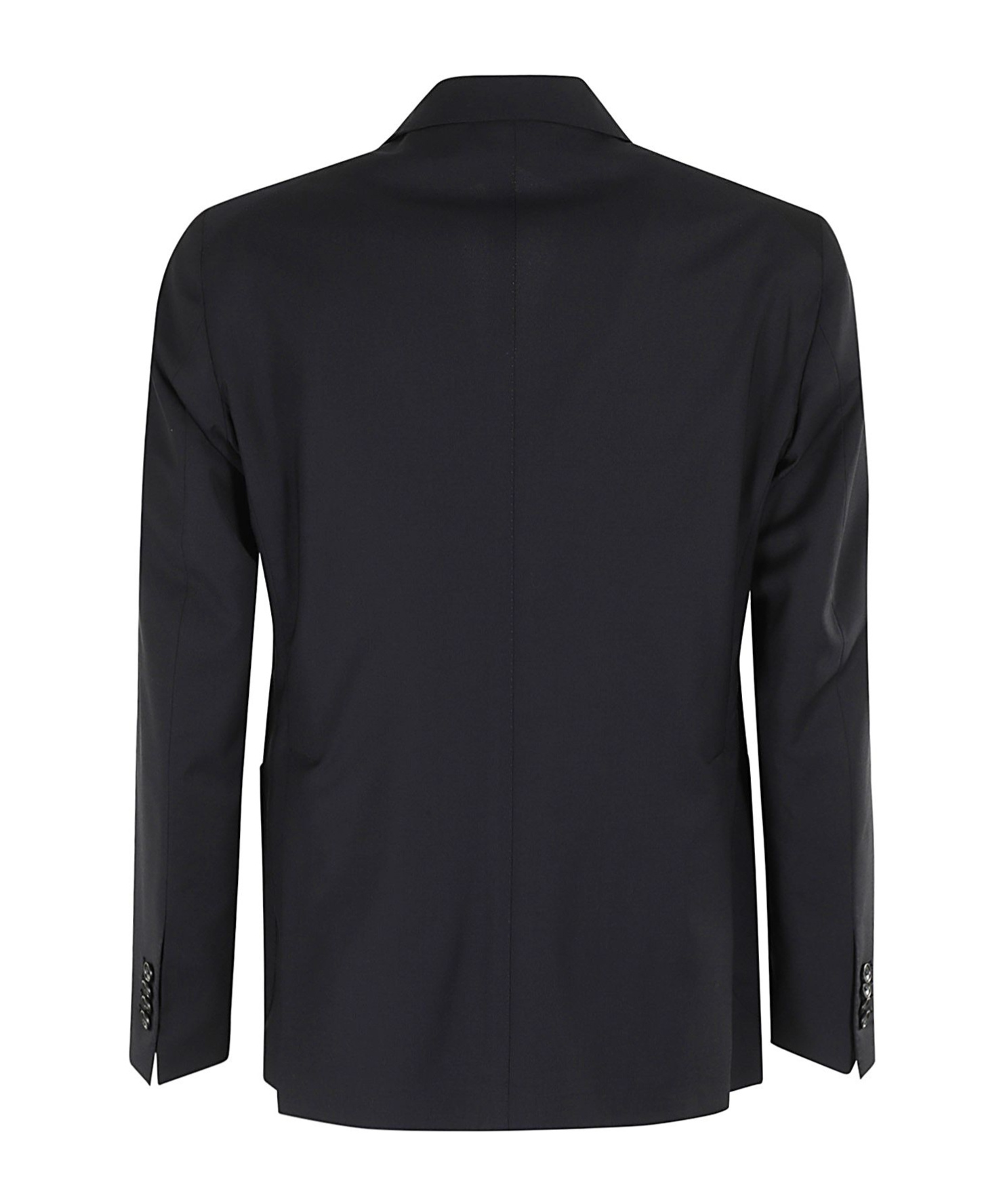 Tagliatore Men's Wool And Cotton Suit In Black