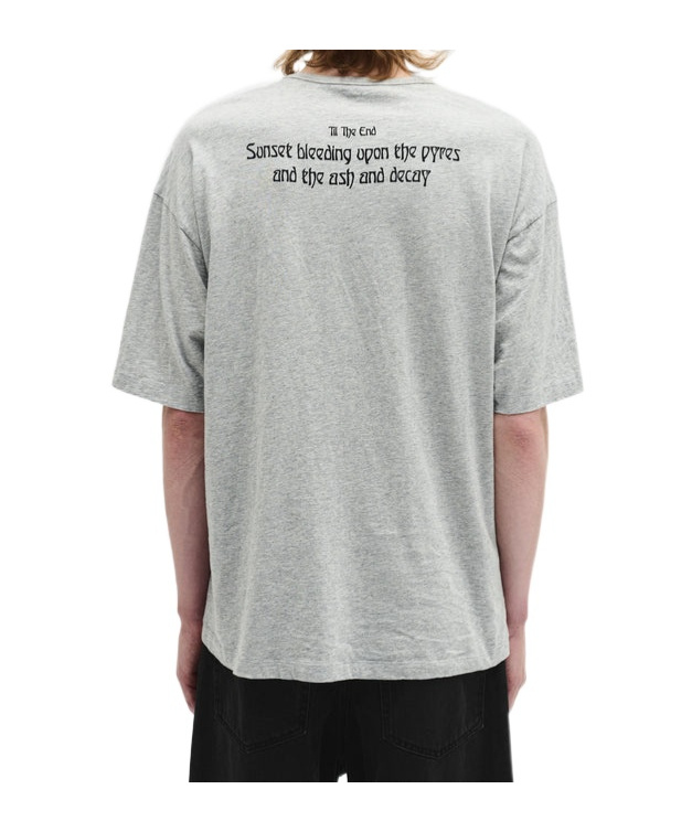 Ann Demeulemeester Short-sleeved T-shirt In Gray