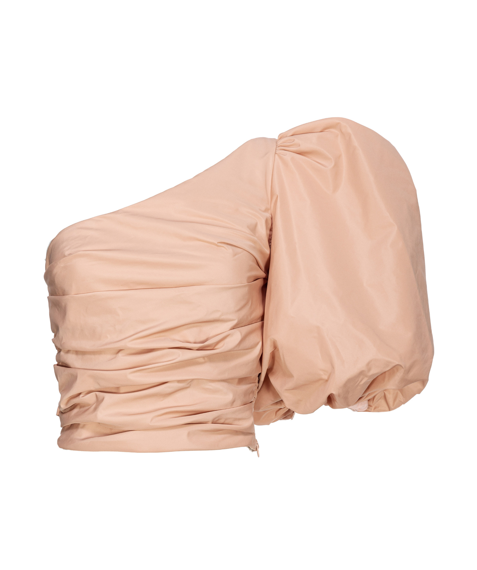 Pinko Asymmetrical Blouse In Nude