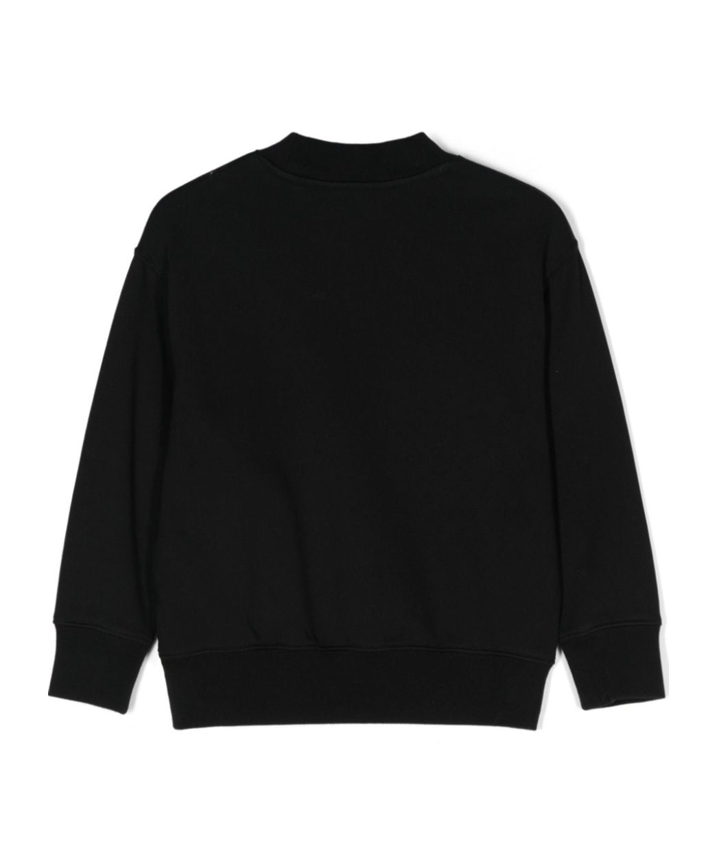 Shop Palm Angels Kids Classic Logo Printed Crewneck Sweatshirt In Black