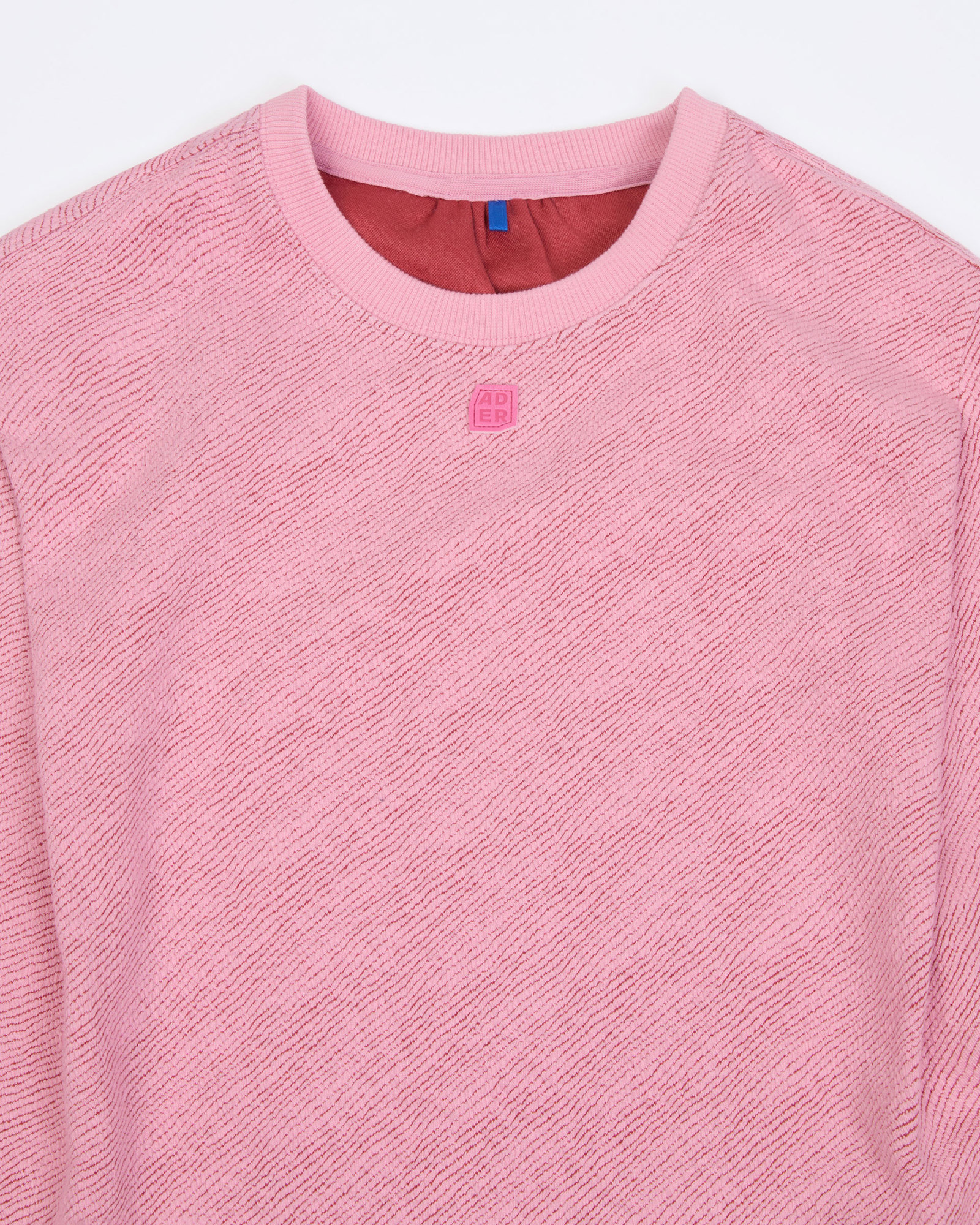 Ader Error Round-neck Sweater In Pink