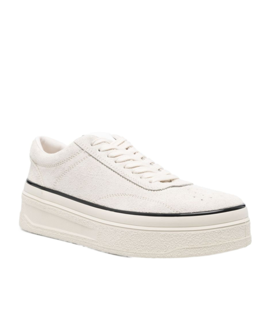 Jil Sander Leather Sneakers For Everyday In Multi