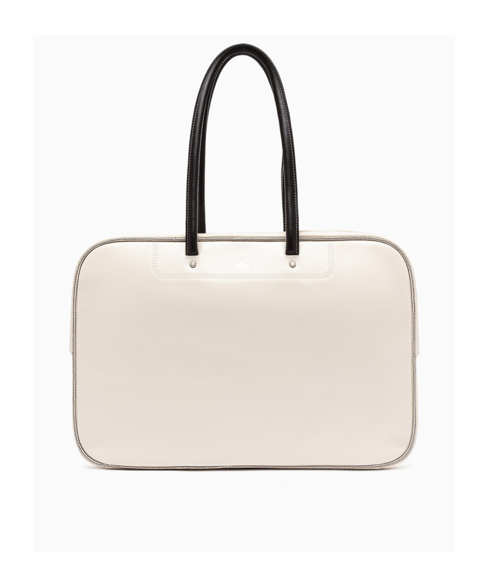 Adidas X Wales B Onner Zippered Handbag In White