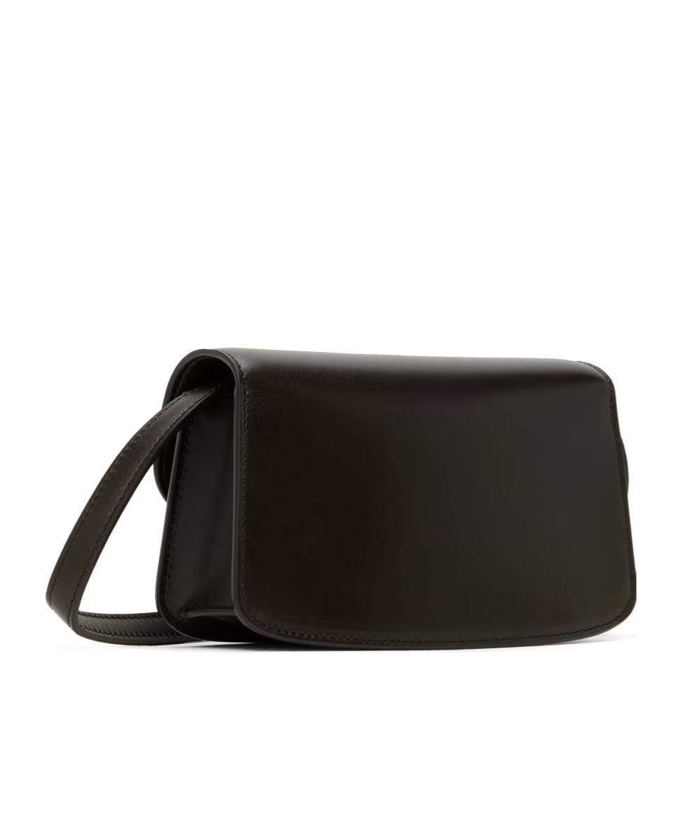 The Row E/w Sofia Flip Shoulder Bag In Black