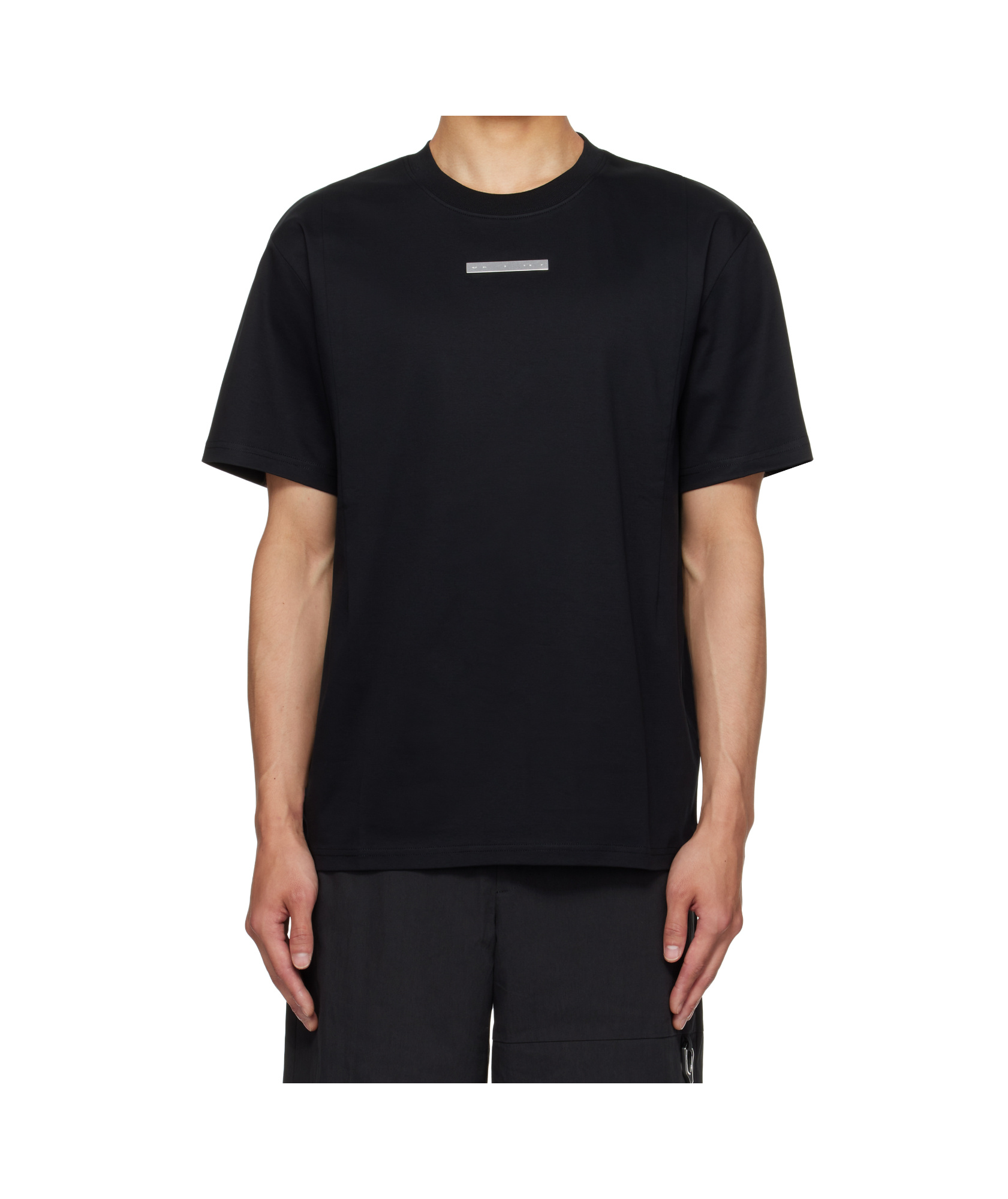 Heliot Emil Cotton Jersey T-shirt In Black