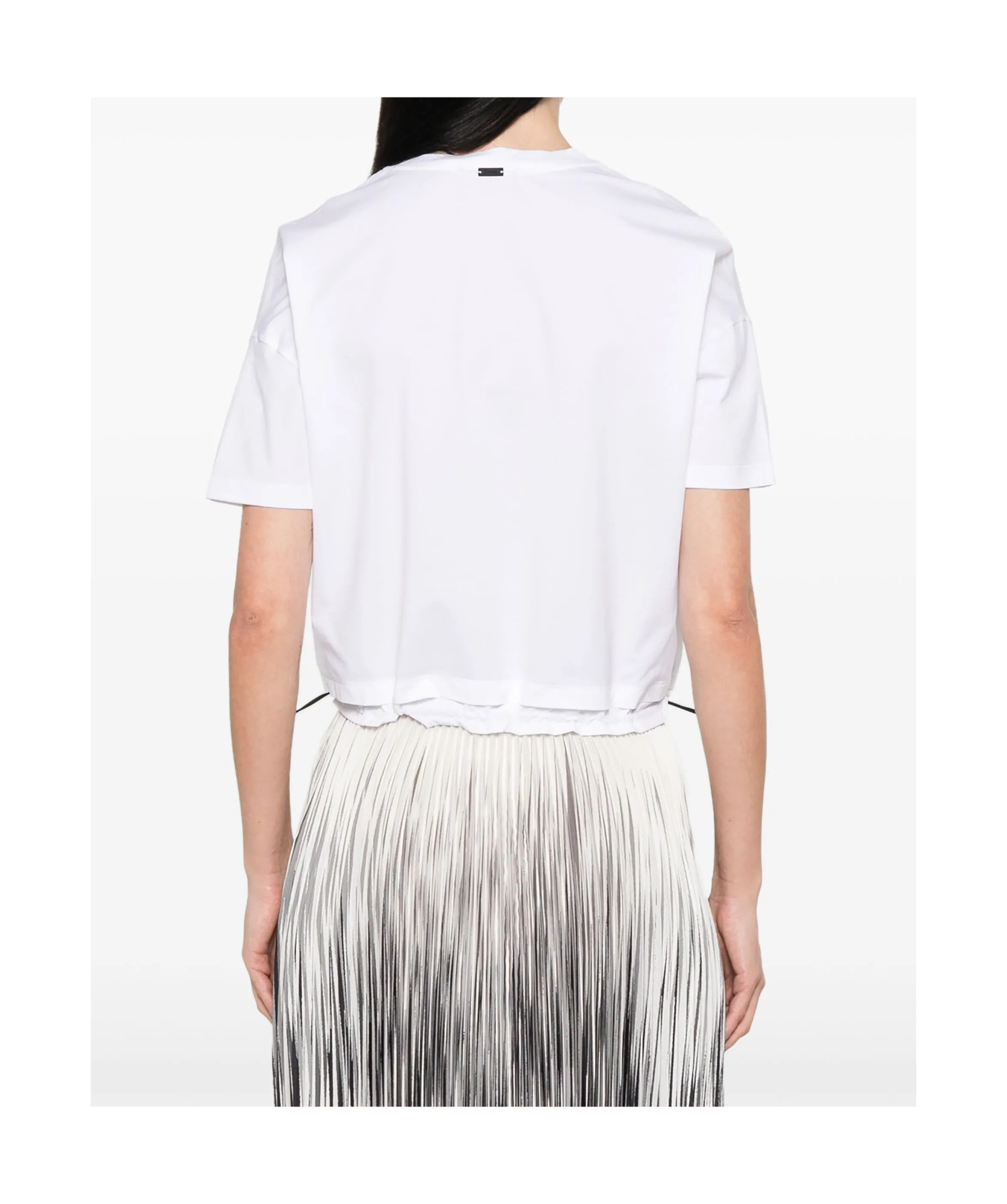 Herno Drawstring-hem T-shirt In White