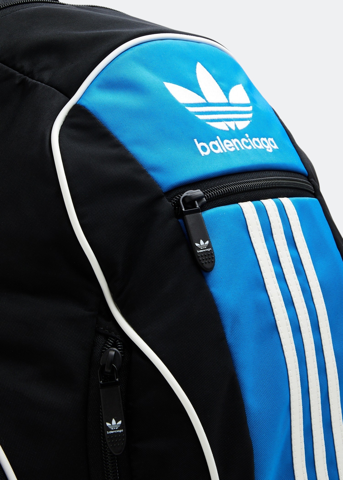 Balenciaga X Adidas Small Logo-print Backpack In Black