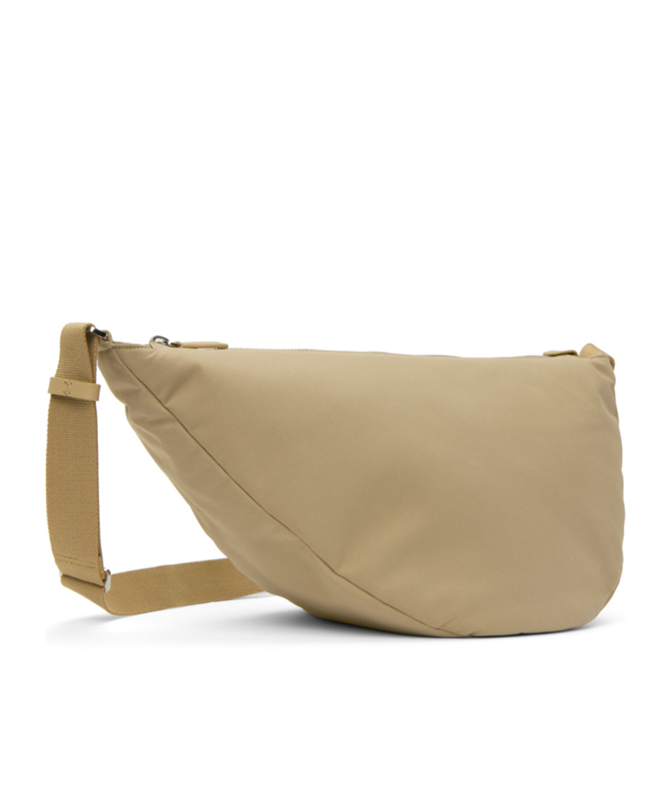 The Row Slouchy Banana Zipper Cross-body Bag In Green