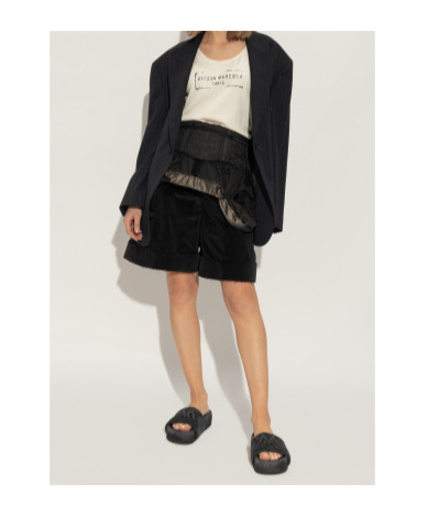 Vic Matie Signature Slide Sandals In Black
