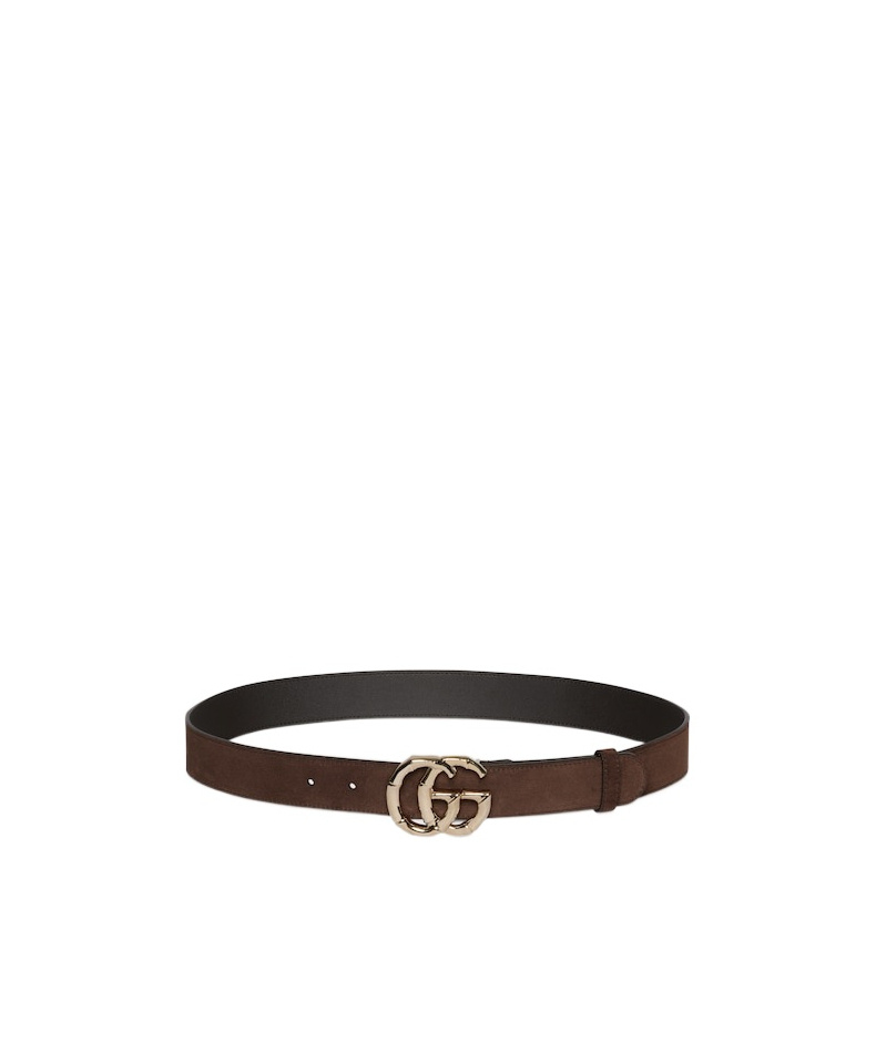 Gucci Gg Marmont Belt In Brown