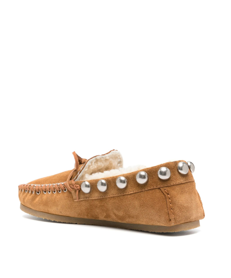 Isabel Marant Lace-up Loafer Studded Detail