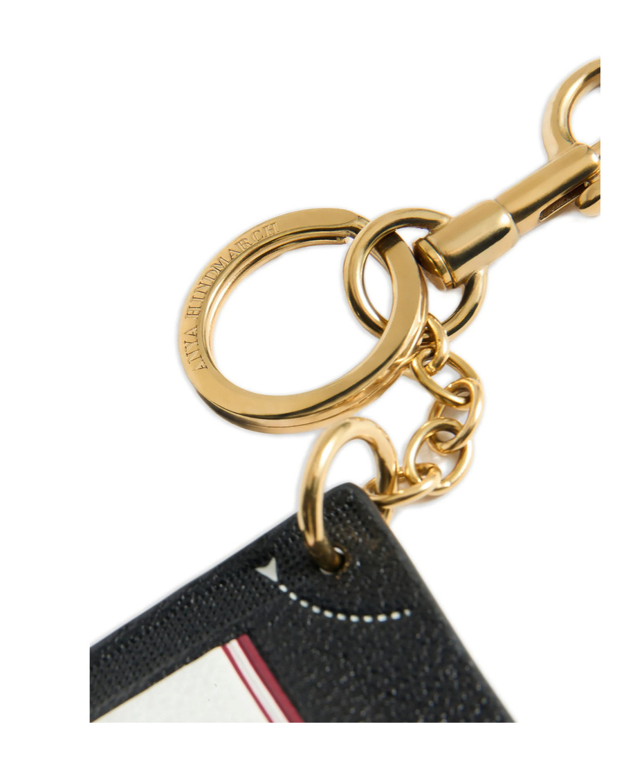 Anya Hindmarch Keychain Kikkoman Soy Sauce In Black