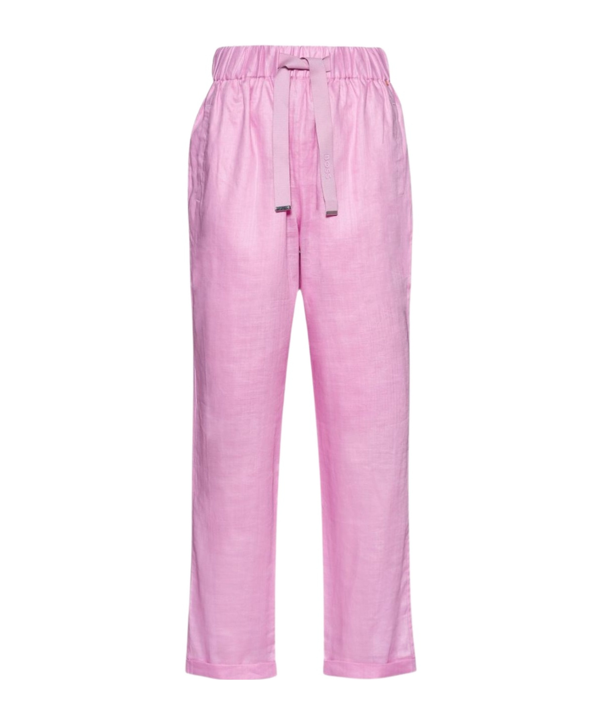 Hugo Boss Drawstring Sweatpants In Pink