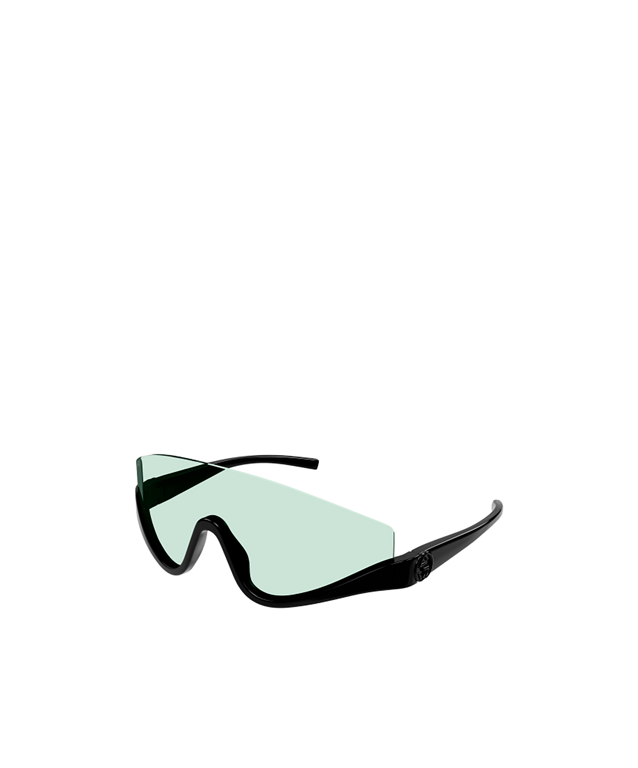 Gucci Shield-frame Sunglasses In White