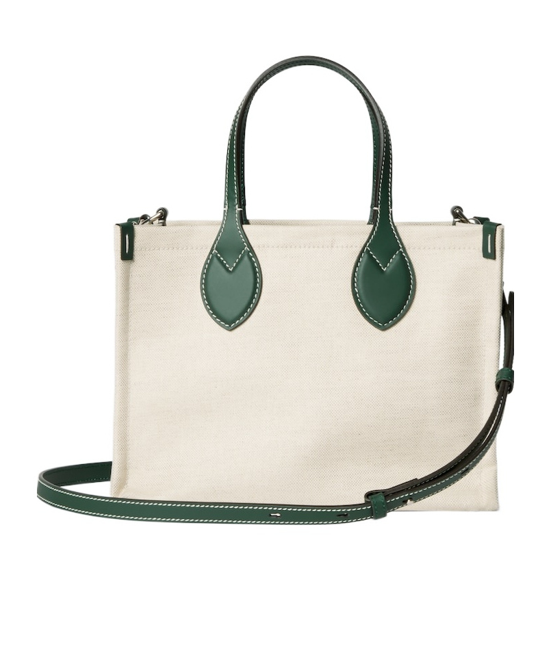 Gucci Kleiner Shopper Mit Logo-print In White