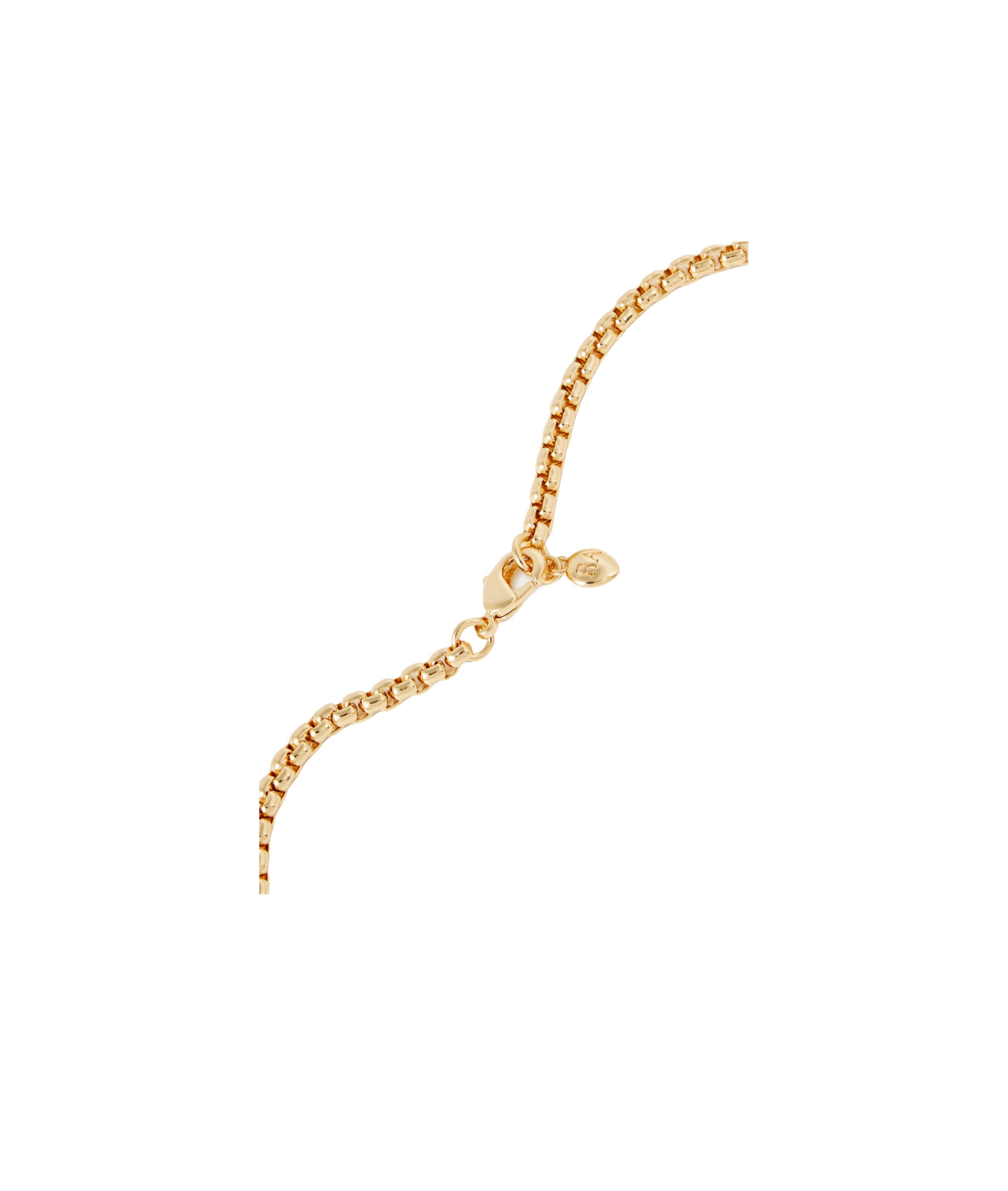 Assouline Chunky Threedimensional Initial Pendant In Gold