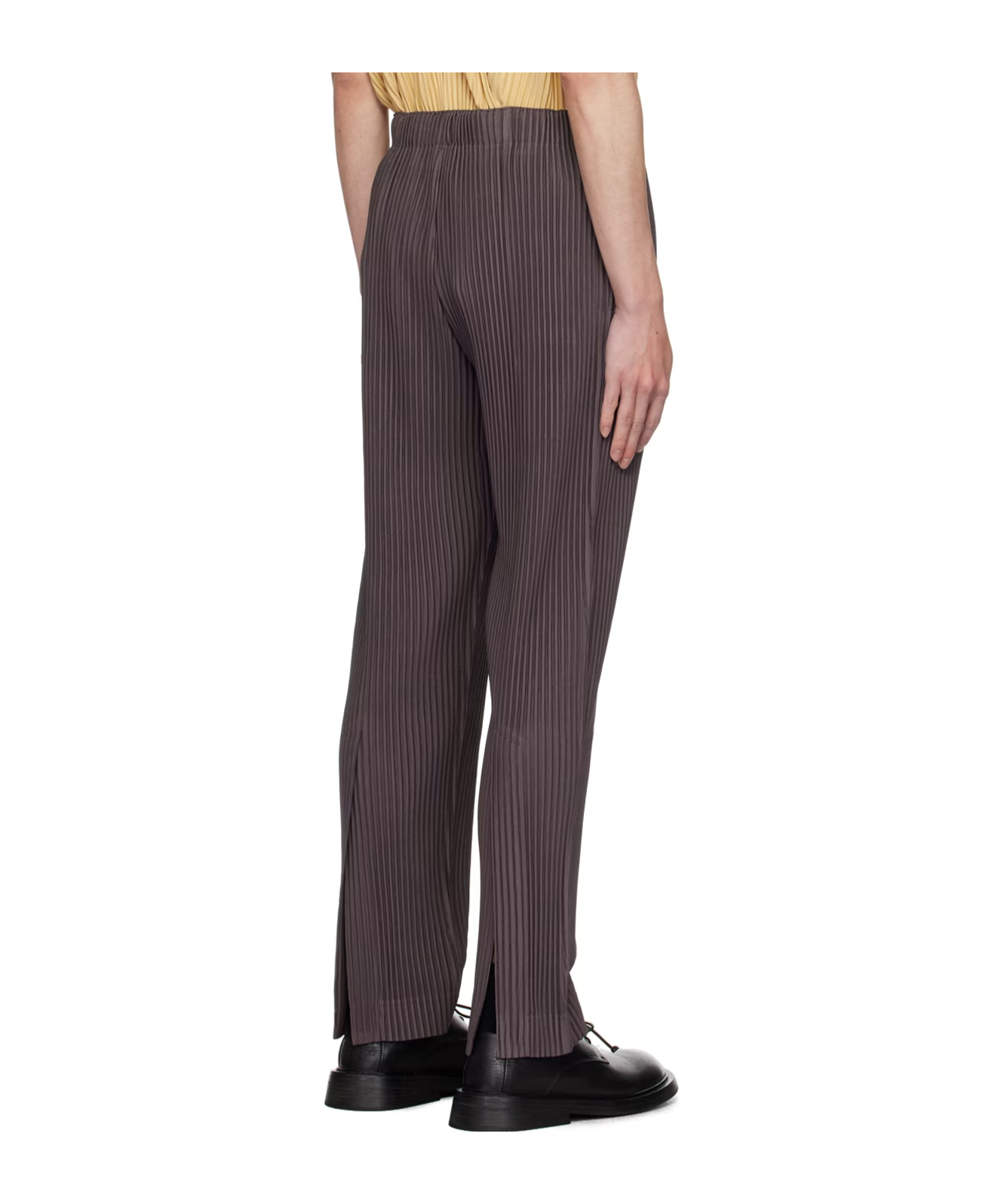 ISSEY MIYAKE PLEATED CASUAL PANTS