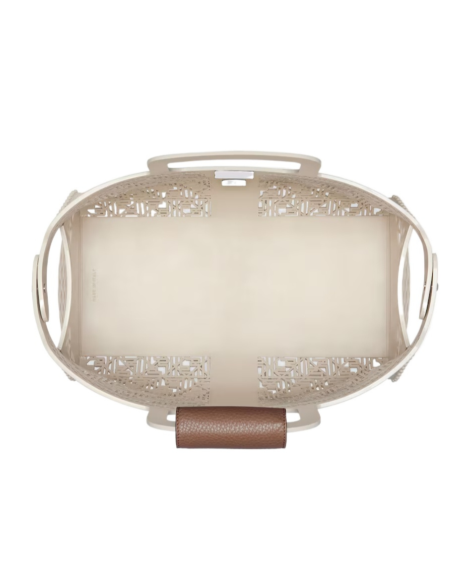 Fendi Camellia-coloured Recycled Plastic Bag