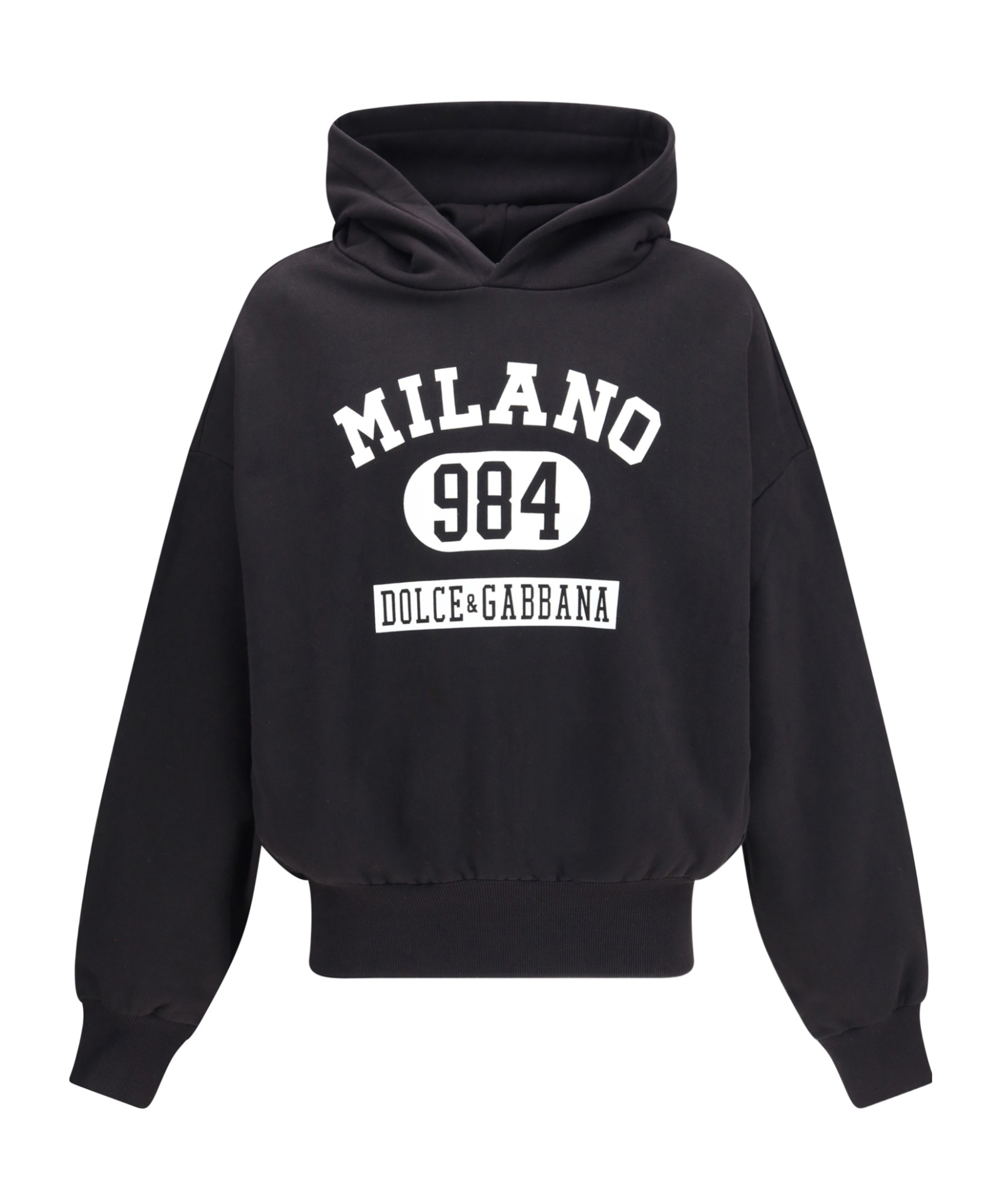 Dolce & Gabbana Dolce  Gabbana Logo Printed Hoodie In Black