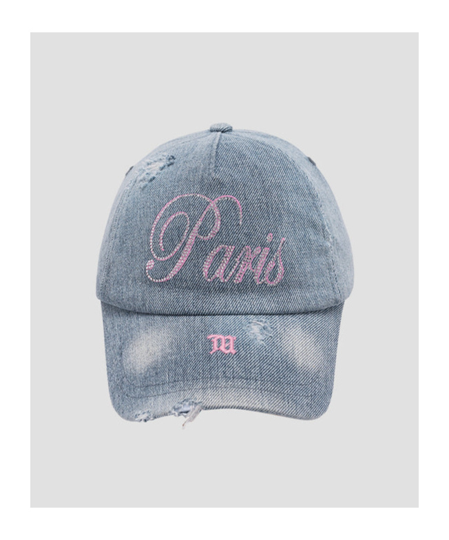 Misbhv Paris Souvenir Cap In Gray