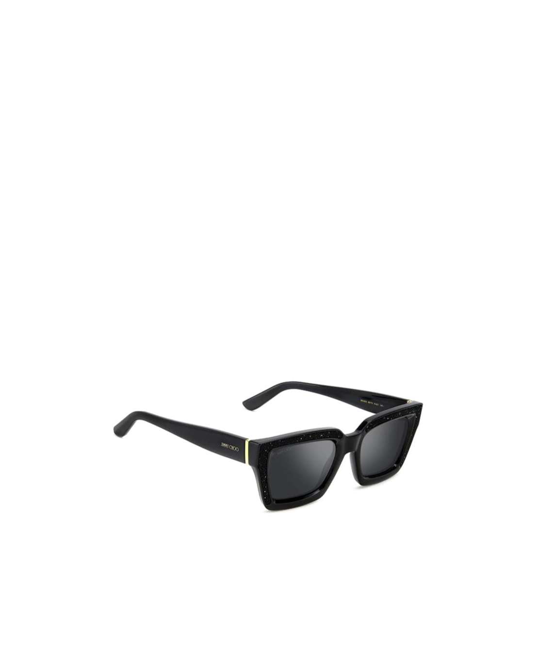 Jimmy Choo Megs/s Square-frame Sunglasses In Black