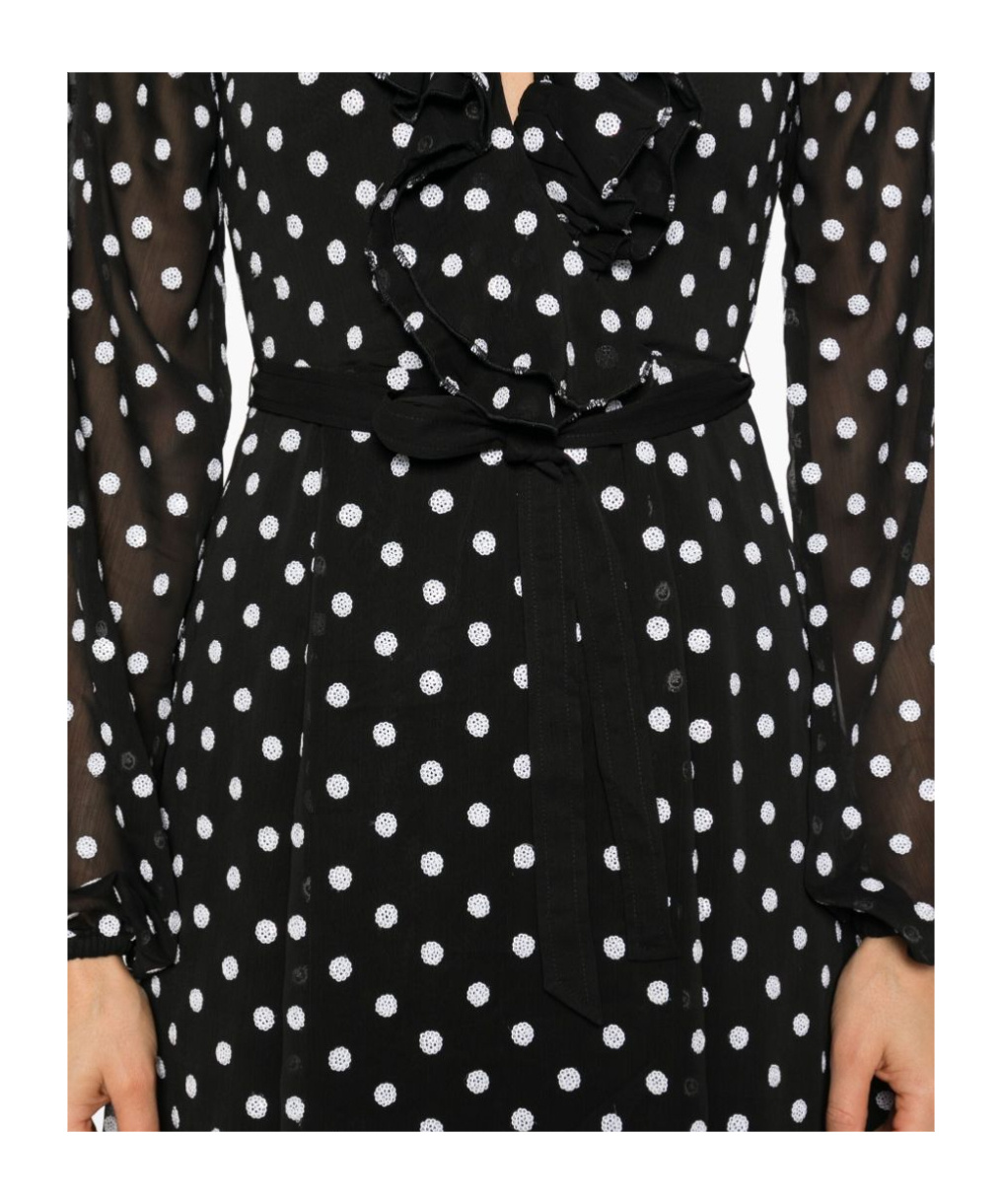 ROTATE BIRGER CHRISTENSEN LONG-SLEEVED DRESS