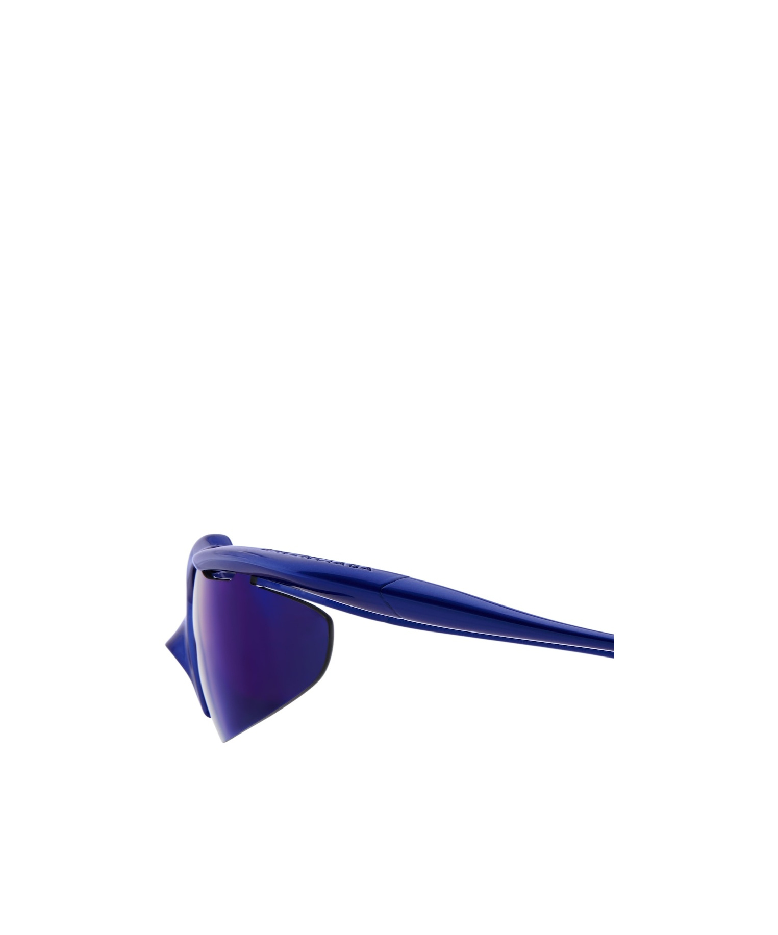 Balenciaga Turbo D-frame Sunglasses In Blue In Blue
