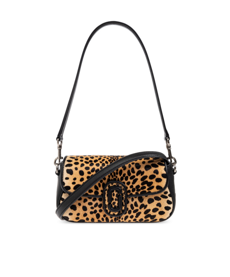Marc Jacobs Pattern Shoulder Bag In Black