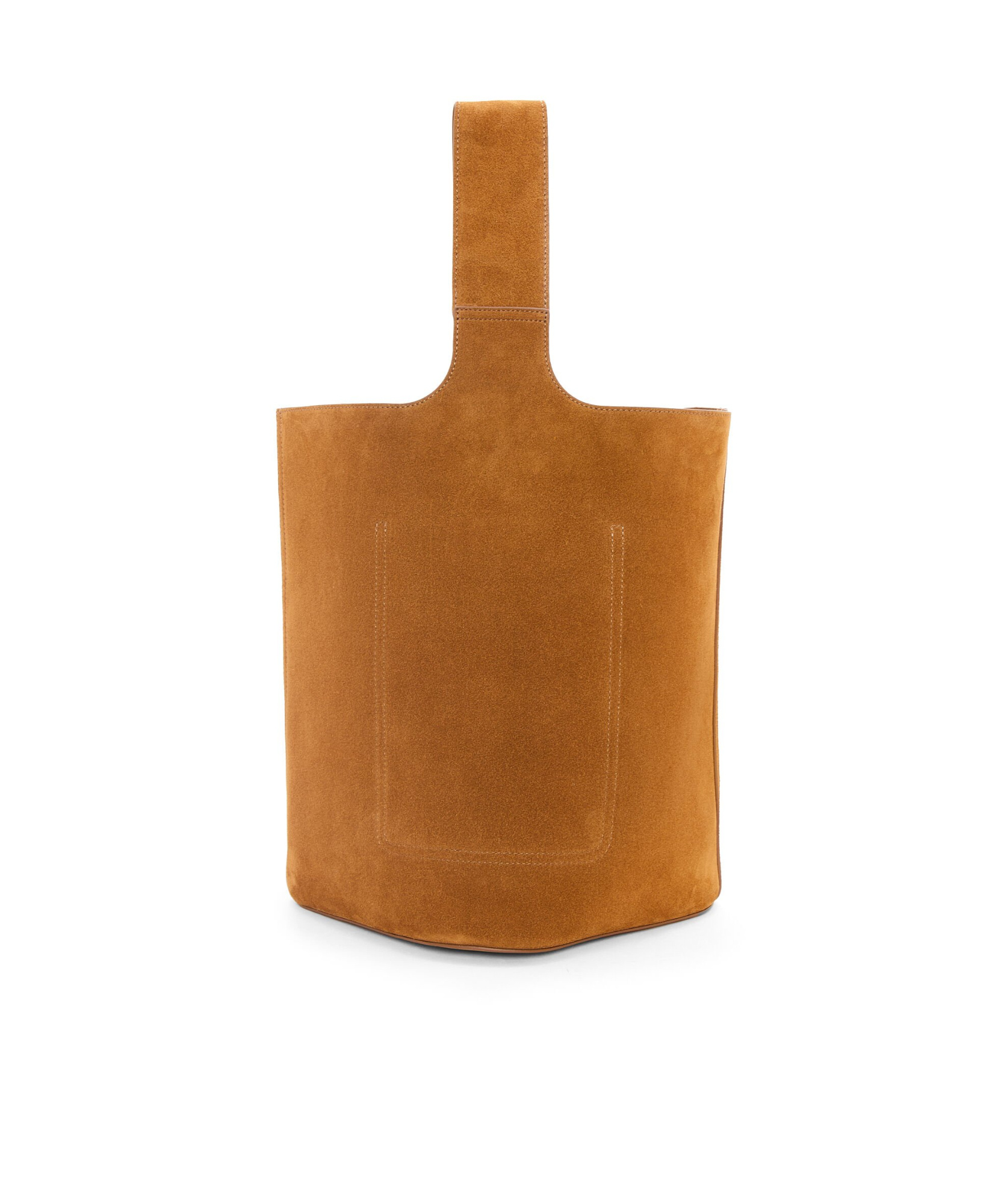 Loewe Pebble Medium Bucket Shoulder Bag In Brown