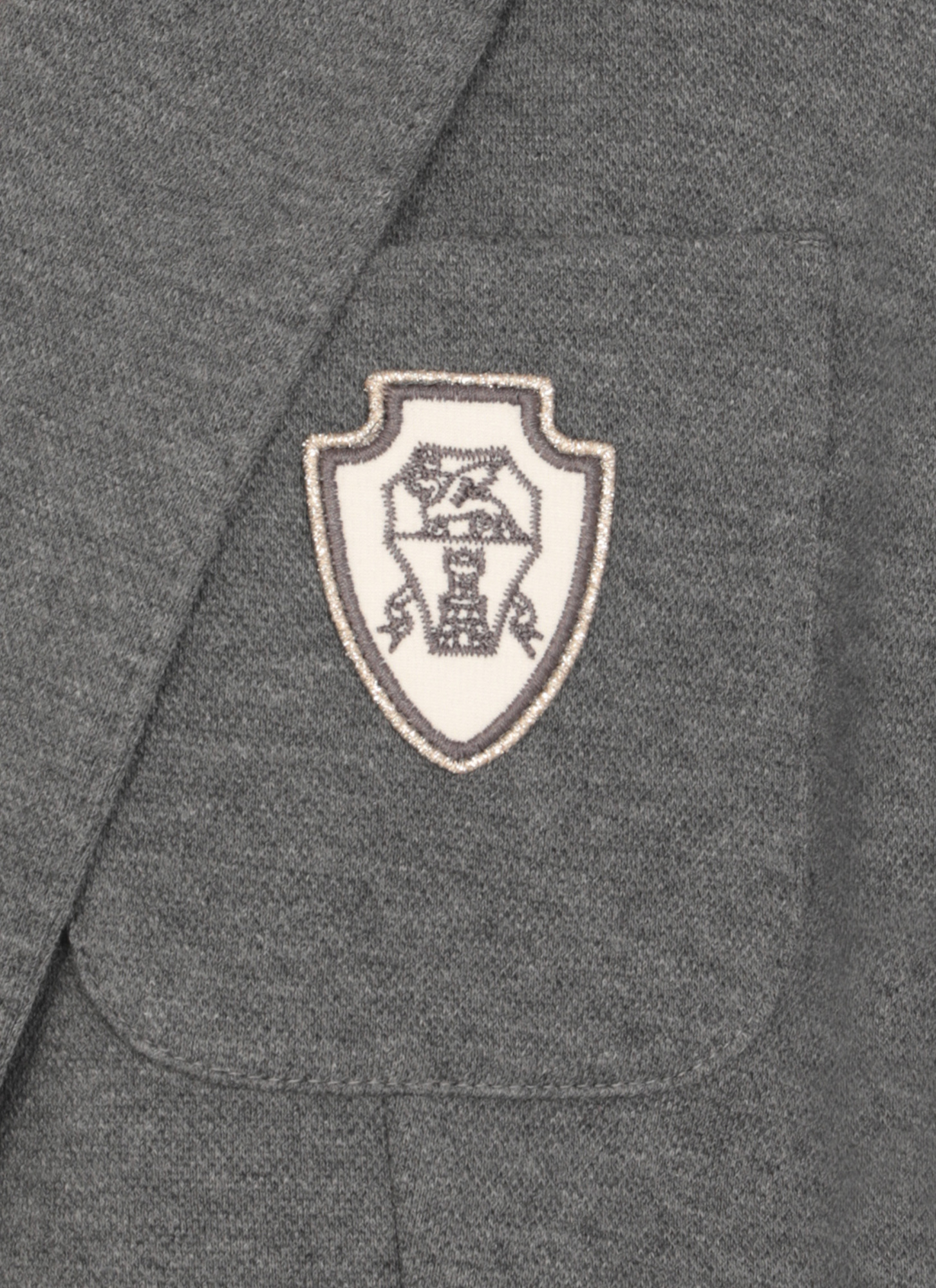 Brunello Cucinelli Badge-detail Blazer In Black