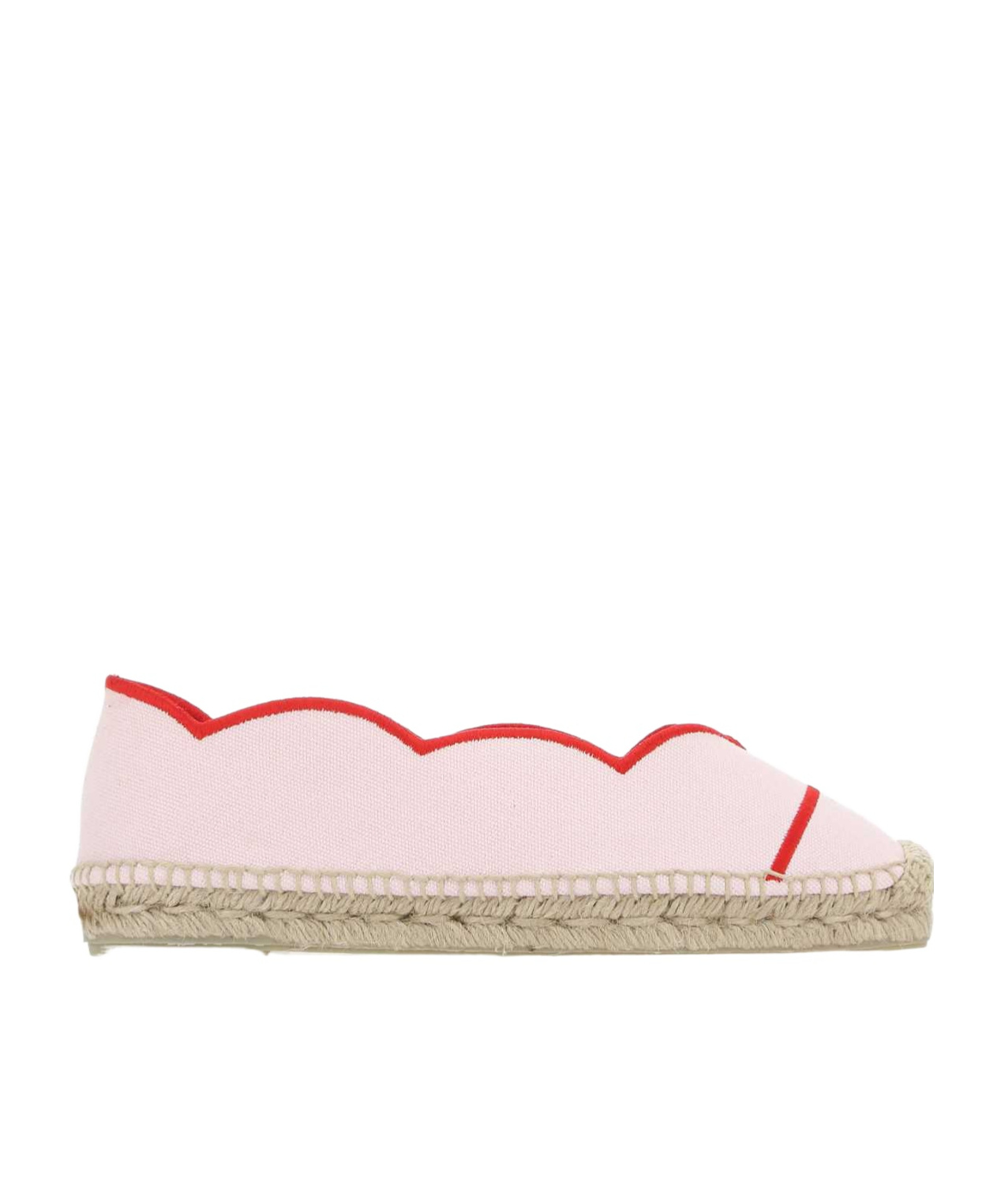 Castaã±er Castañer Woman Espadrilles Pink Size 6.5 Textile Fibers In Pink