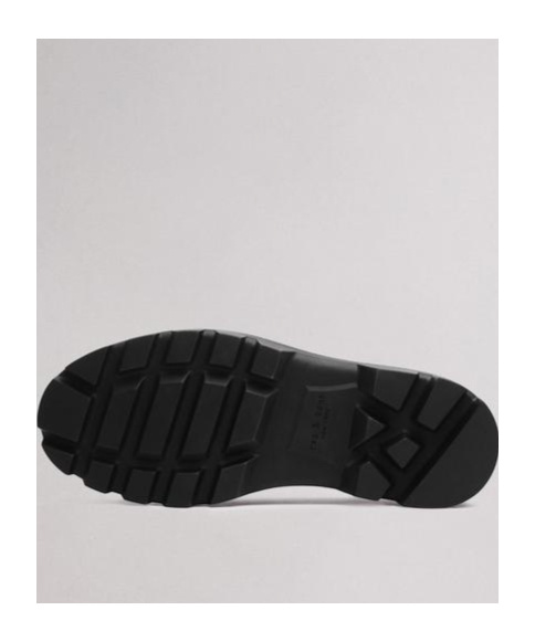 Rag & Bone Round Head Loafer Shoes In Black