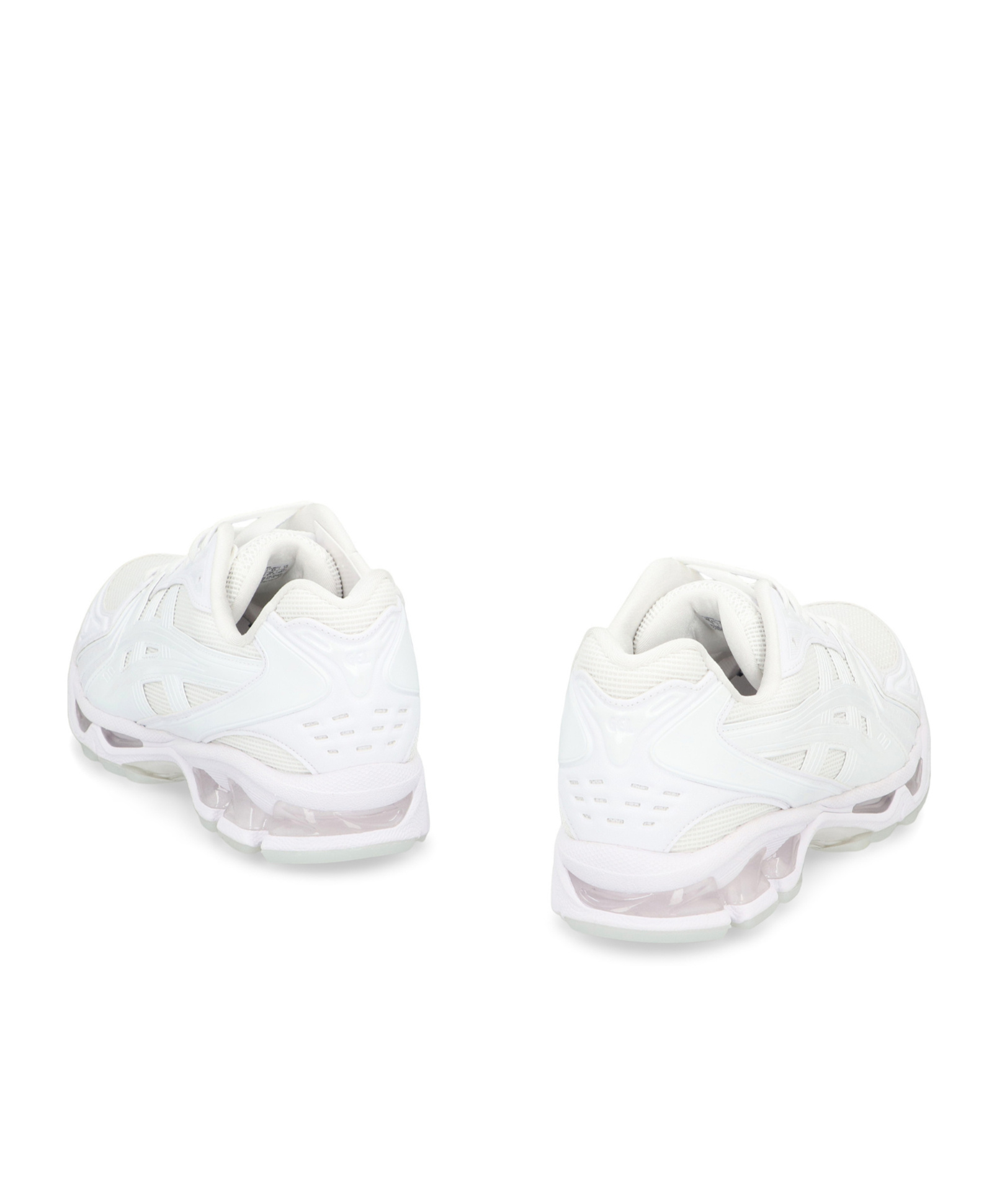 Comme Des Garçons Round-toe Sneakers In White